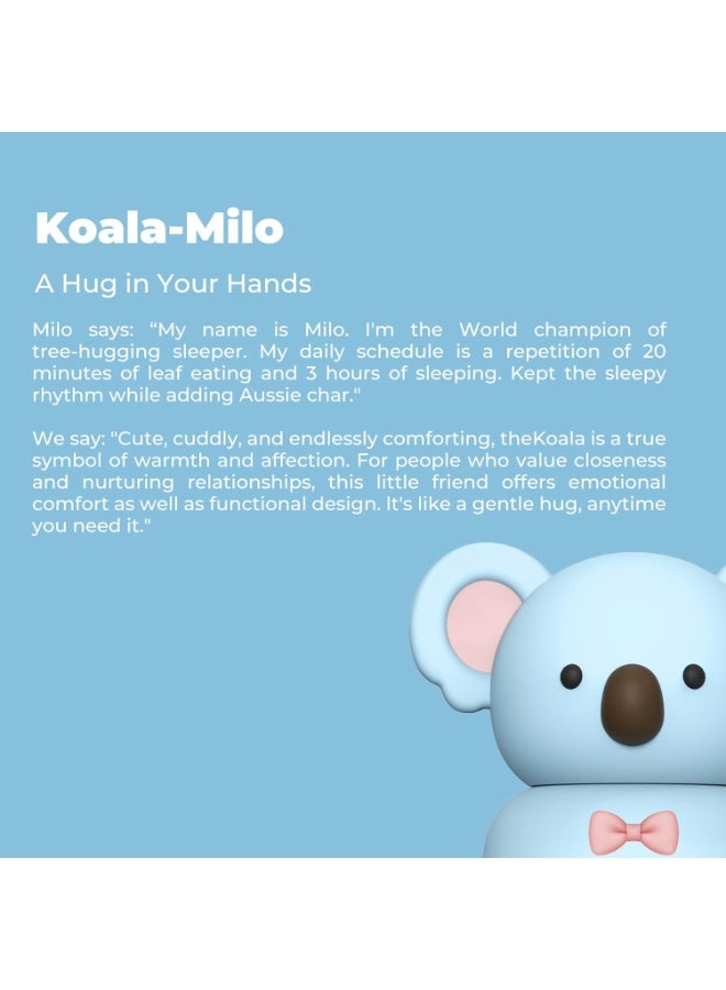 Utilife Zoofiesta Kids Water Bottle - Koala Design - Leak-Proof & BPA-Free - Image 4