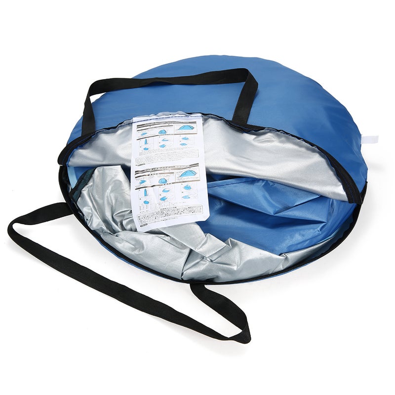 Automatic Instant Pop Up Beach Tent Lightweight Outdoor UV Protection Camping Fishing Tent Cabana Sun Shelter - Image 2