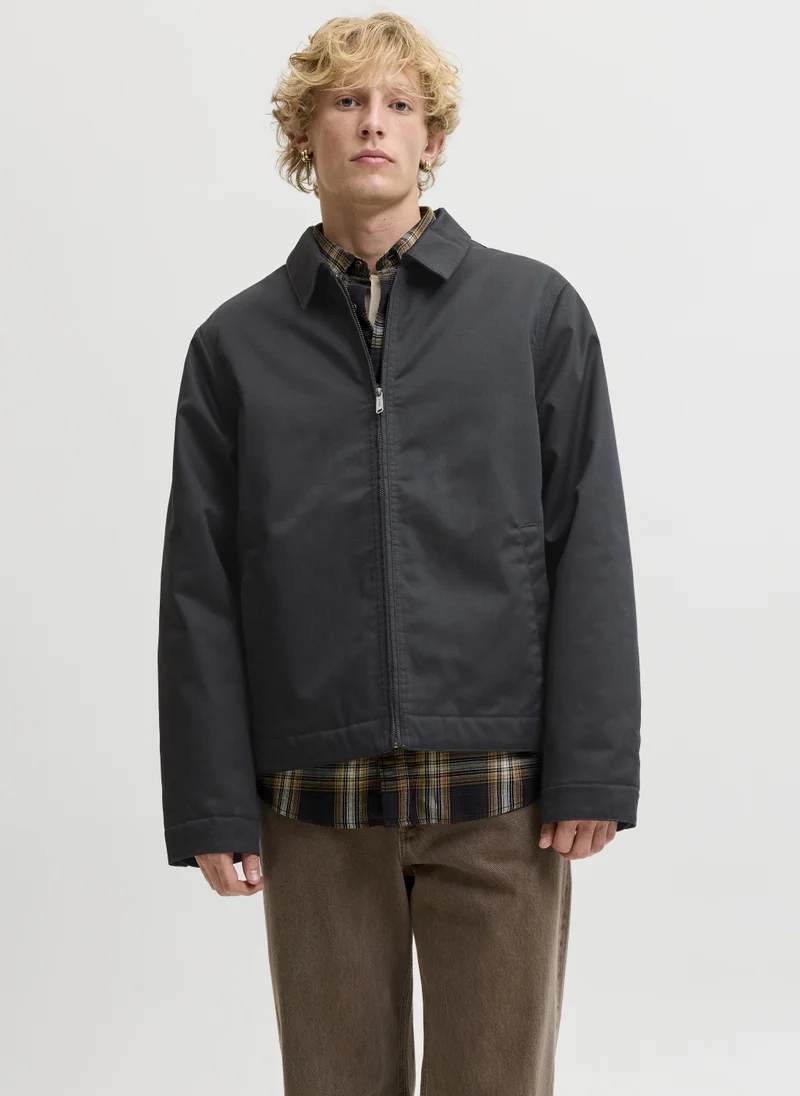 Casual Zip Through Jacket