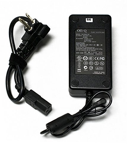 On-Q Legrand - OnQ Desk Mount Power Supply, Power Cord with Barrel Connecter Plug, 60 Watt, 24-Inch Cord Length, Black, 1 Count, PW1060 - Image 4