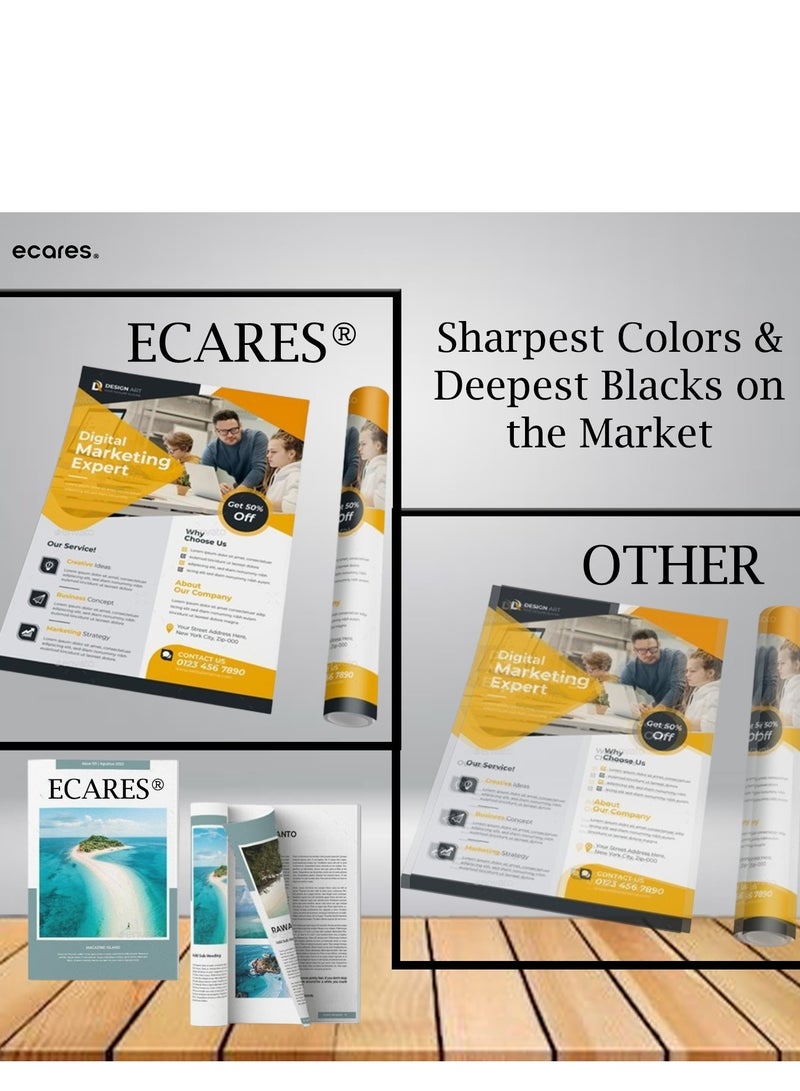 ECARES® 92A C4092A Compatible Toner Cartridge Replacement use for HP Laser 1100 3200 1100a 3200se Printer (Black) - Image 2