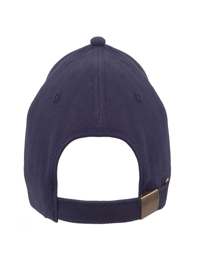 Tee Luv Blue Moon Beer Logo Baseball Hat (Navy Blue) - Image 3