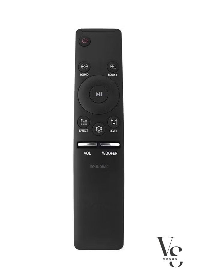 vesus Wireless IR Remote Control for Samsung Sound Bar Black
