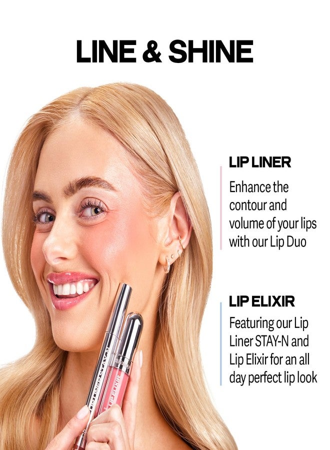 ساتيو محدد شفاه ساشيو STAY-N Peel Off Lip Stain - لون شفاه مقاوم للماء يدوم طويلاً مع حمض الهيالورونيك وفيتامين E - لمسة نهائية غير لامعة مقاومة للانتقال، نباتي وخالٍ من القسوة (p-INKED وأذن الأرنب) - Image 4