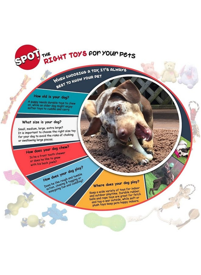 سبوت لعبة كرة القدم المحشوة للكلاب من إيثيكال بيت [مجموعة من 3]3، للسلالات الصغيرة - Image 3