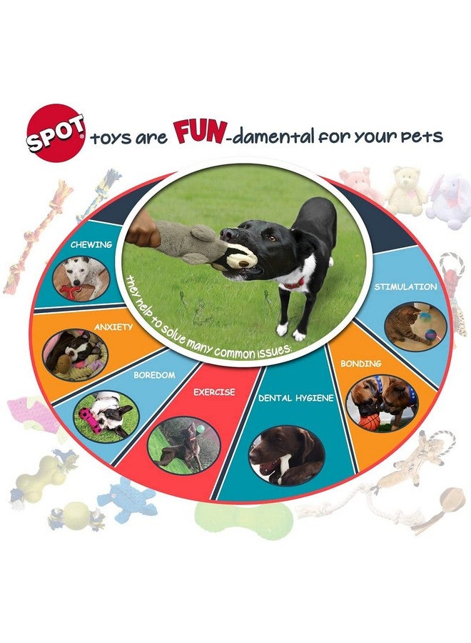 سبوت لعبة كرة القدم المحشوة للكلاب من إيثيكال بيت [مجموعة من 3]3، للسلالات الصغيرة - Image 4