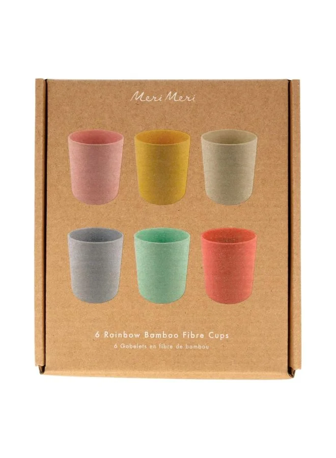 Meri Meri Mixed Set Bamboo Fibre Cups