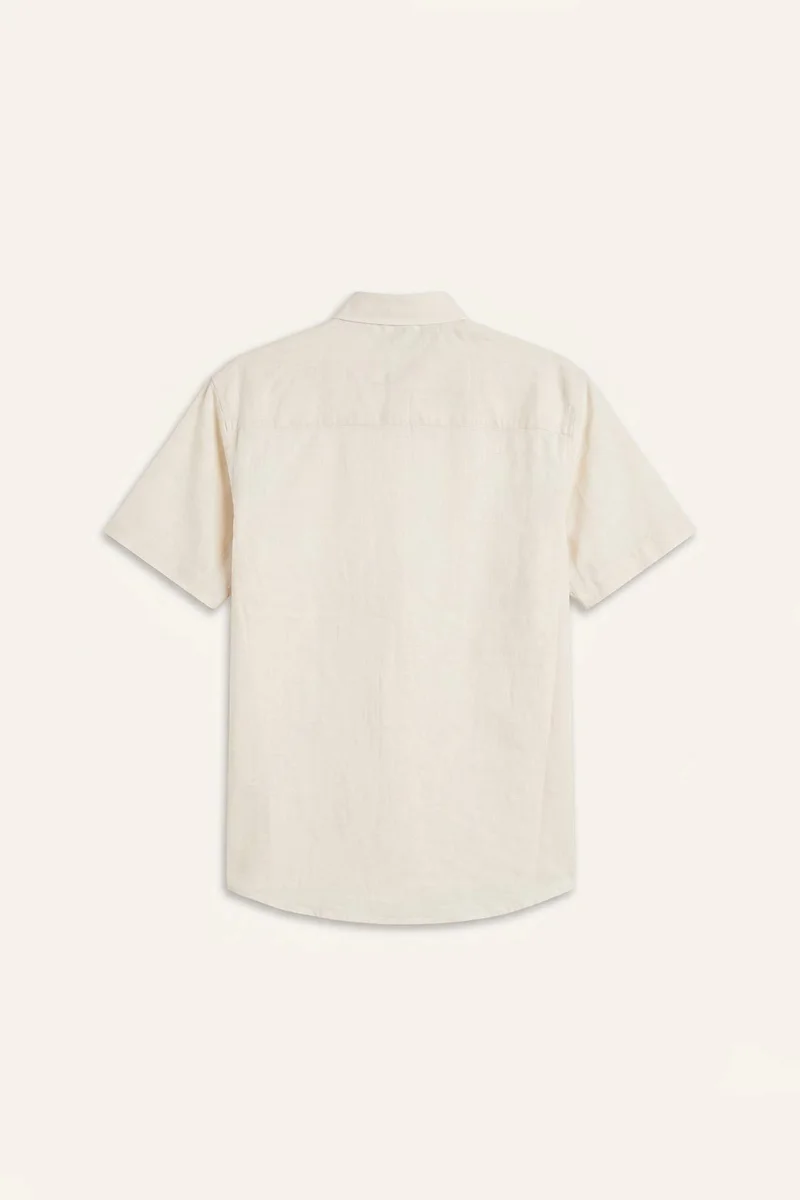 Defacto  Regular Fit Polo Collar Short Sleeve Shirt for Men | Best Price UAE