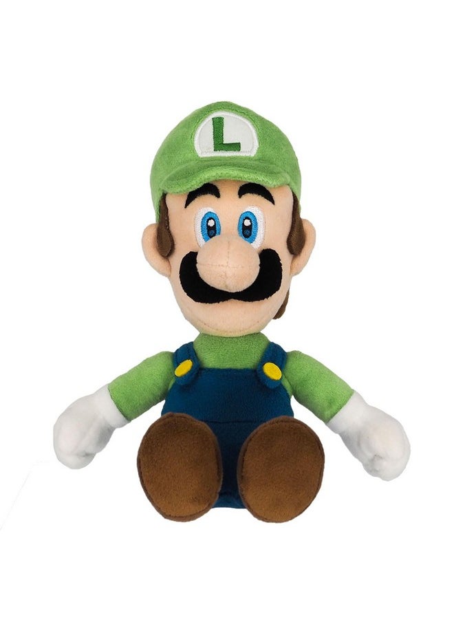Sanei Super Mario All Star Collection 10" Luigi Plush, Small  - Image 2