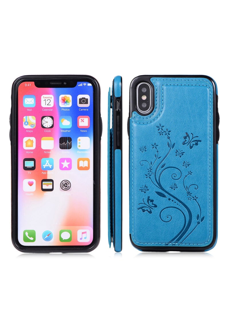 Loquat Suitable For iPhone Flip Butterfly Embossed Case - Image 2