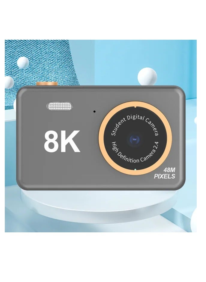 Generic 8K Portable Digital Children Camera HD Video Recoder Black  - Image 2