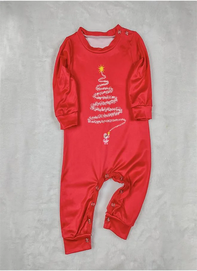 بيبي كلو Christmas Tree printed romper for infants