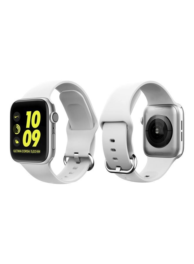 NIBEMINENT Replacement Band For Apple Watch Series 5/4/3/2/1 44/42 mm Stone Grey - Image 3