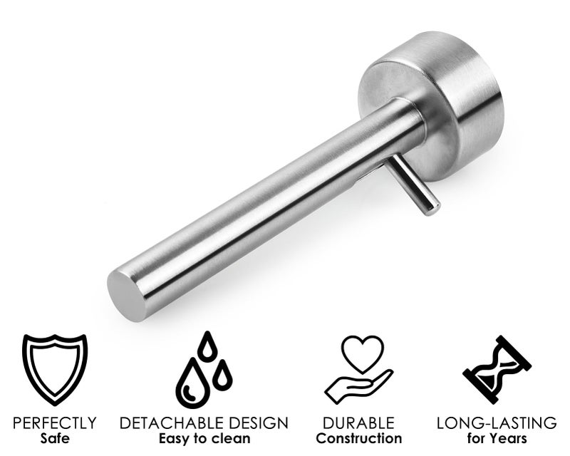 Victhur Falafel Scoop Mold Maker Tool 4 cm Shaper Stainless Steel Easy to Use and Clean Non-Sticky Meatball Press Scoops Middle Eastern Kitchen Tool - Image 4