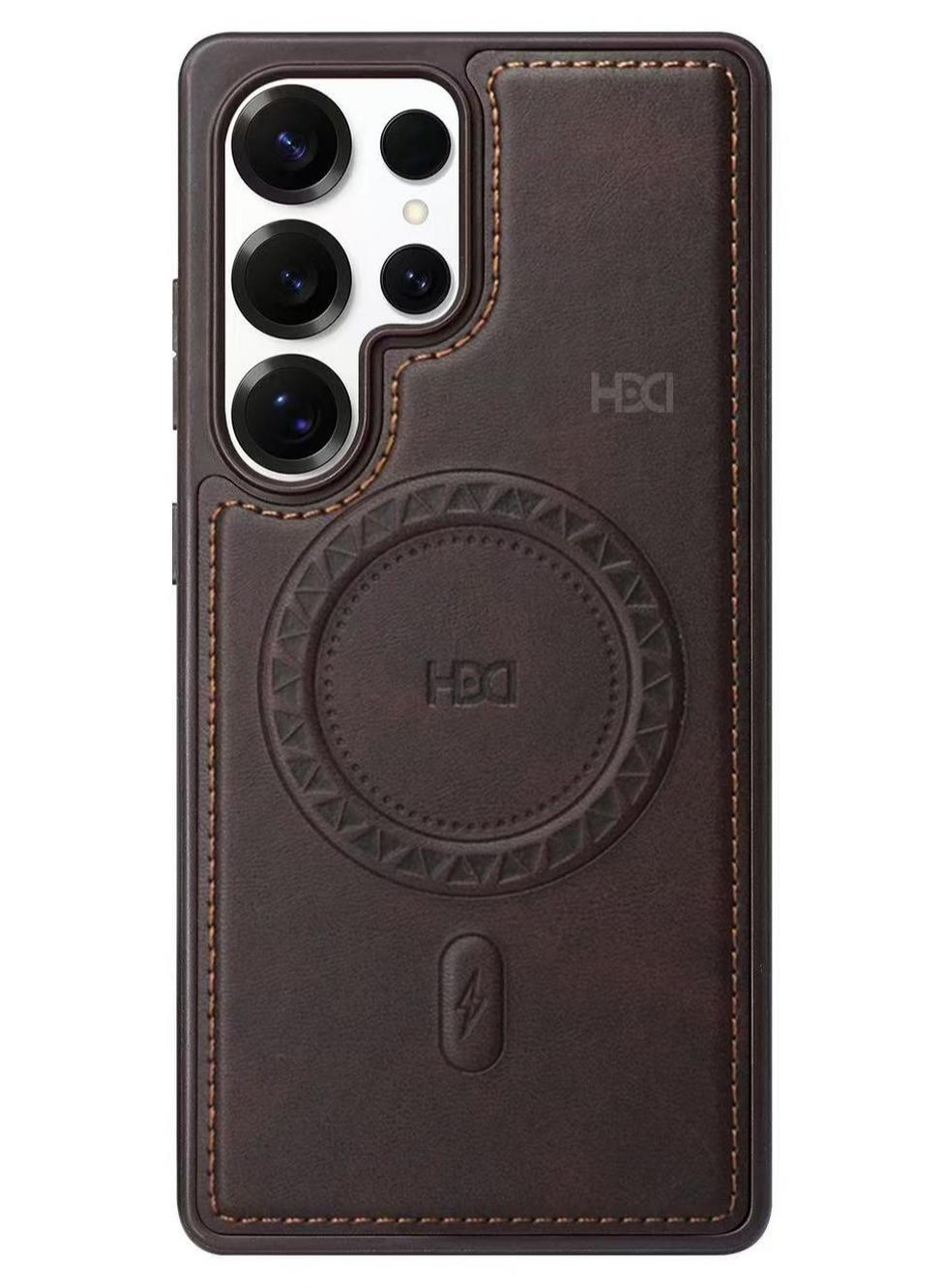 إتش دي دي Hdd Galaxy S25 Ultra Case leather