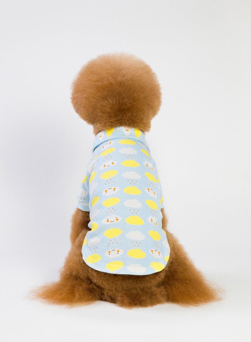 Loquat Casual dog T-shirt Green - Image 3