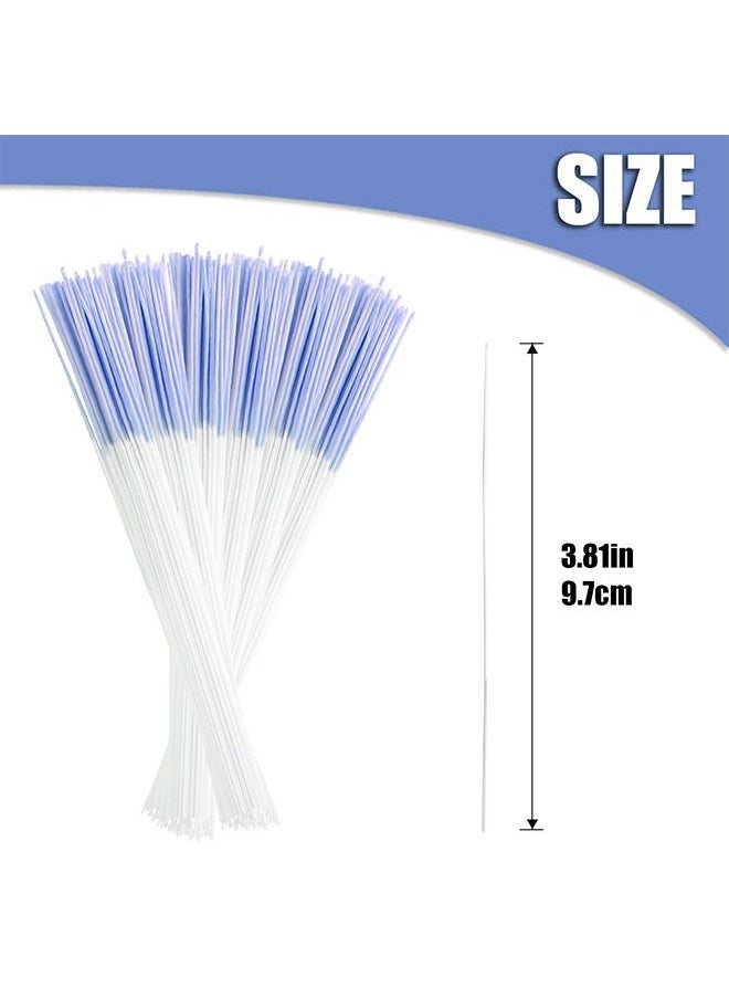 Generic - 180 Pcs Disposable Earrings Hole Cleaner, Fragrance Odor Removal Ear Piercing Care Line Kit, Paper Piercing Cleaning Line Tool (Purple+Blue+Yellow) - Image 1