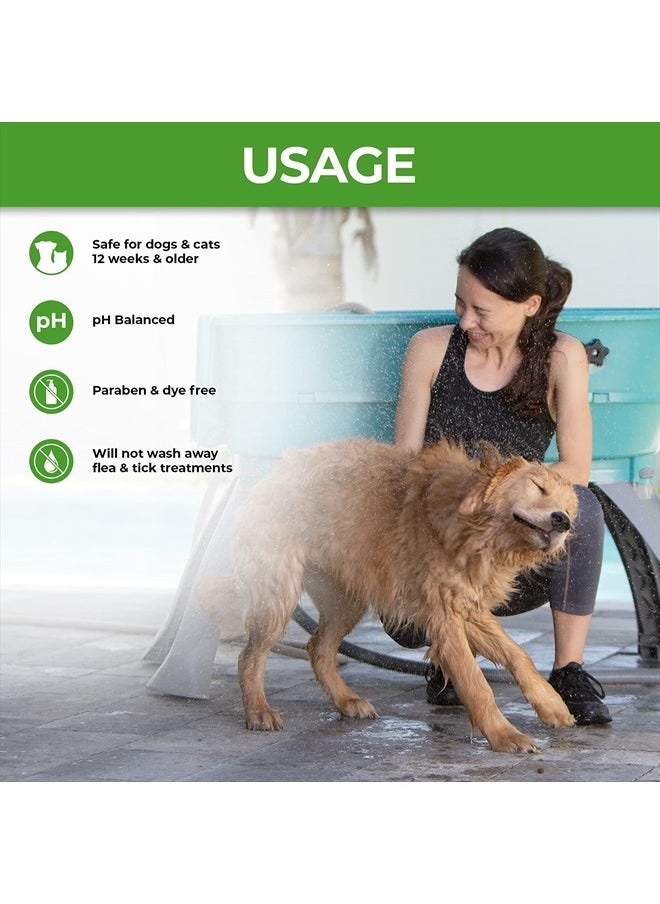 Veterinary Formula - Clinical Care Hypoallergenic Shampoo for Dogs and Cats, 16 oz – No Harsh Ingredients – Fragrance-Free Pet Shampoo for Allergies and Sensitive Skin, Promotes Healthy Skin and Coat - Image 1
