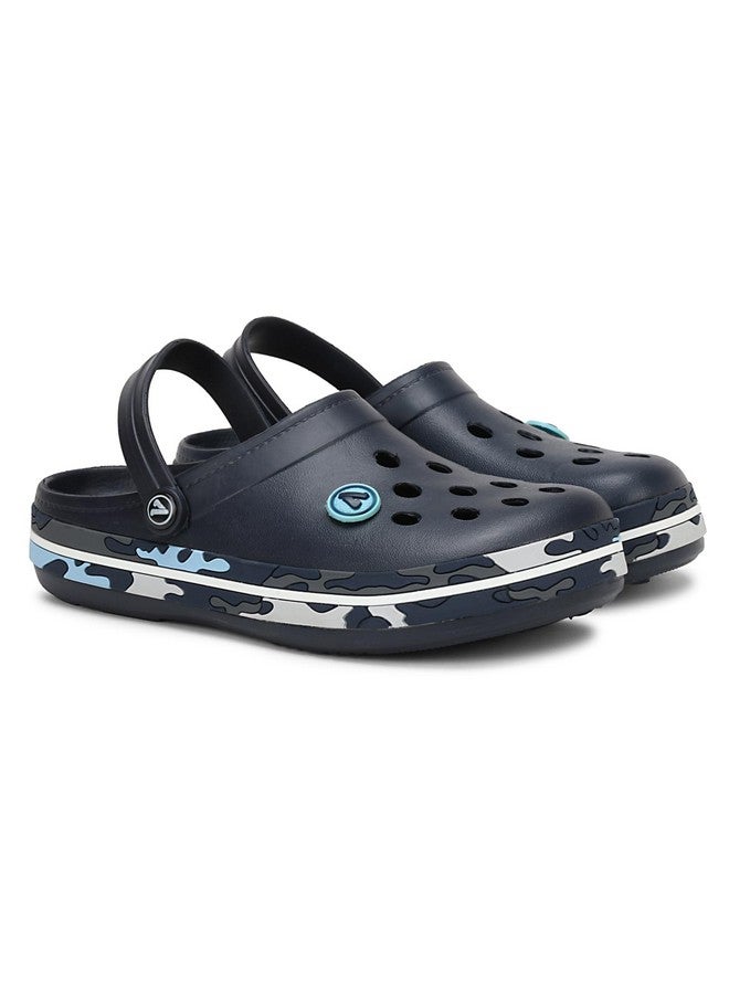 Aqualite Mens Navy Blue Clogs UK 9 - Image 1