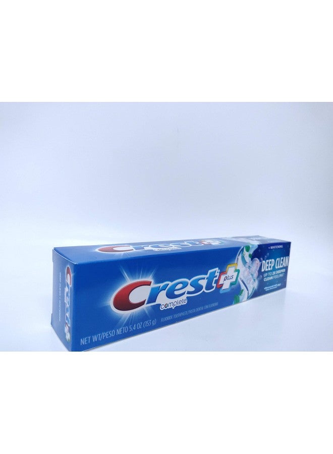 كرست معجون أسنان كريست كومبليت بلس للتنظيف العميق والتبييض الكامل، بنكهة النعناع الفوار، 5.4 أونصة، 4.050 رطل - Image 2