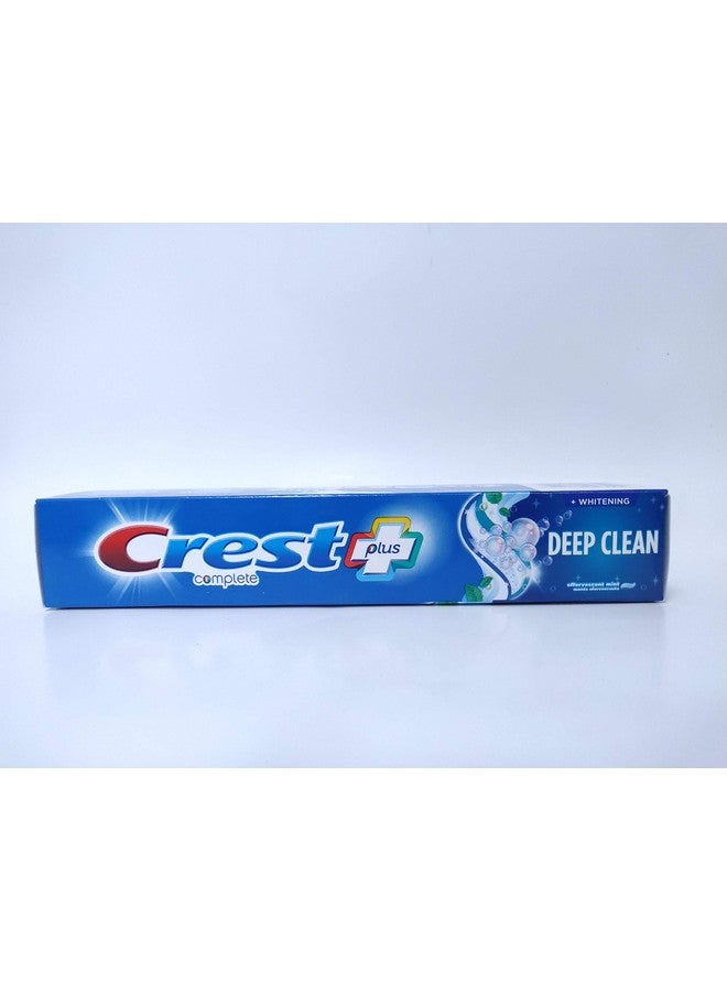 كرست معجون أسنان كريست كومبليت بلس للتنظيف العميق والتبييض الكامل، بنكهة النعناع الفوار، 5.4 أونصة، 4.050 رطل - Image 1