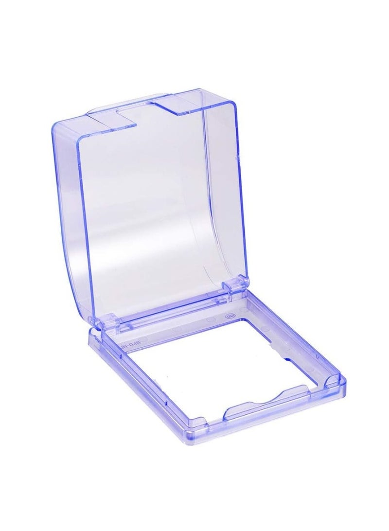 Weatherproof Plug Cover Outlet Protection Plug Indoor Use  Blue