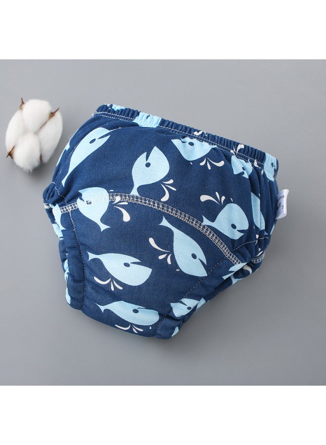 بنطالون تدريب هونان - سراويل داخلية قابلة للغسل - حفاضات قماشية قابلة لإعادة الاستخدام - سراويل تعليمية للأطفال - حفاضات قماشية مريحة - حقيبة حفاضات صيفية للأطفال