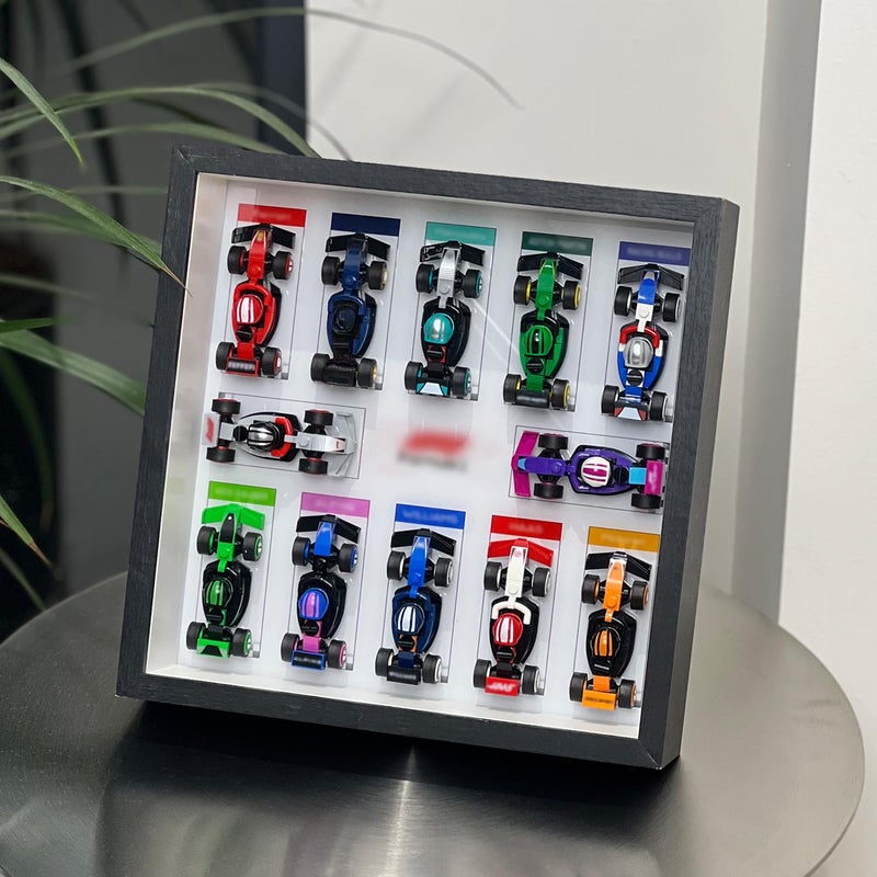 iLuane Display Wallboard for 66796 Holds 12 Cars on One Frame Adult Collectibles Wall Mount Home or Office Dcor Style A No Car Included - Image 3