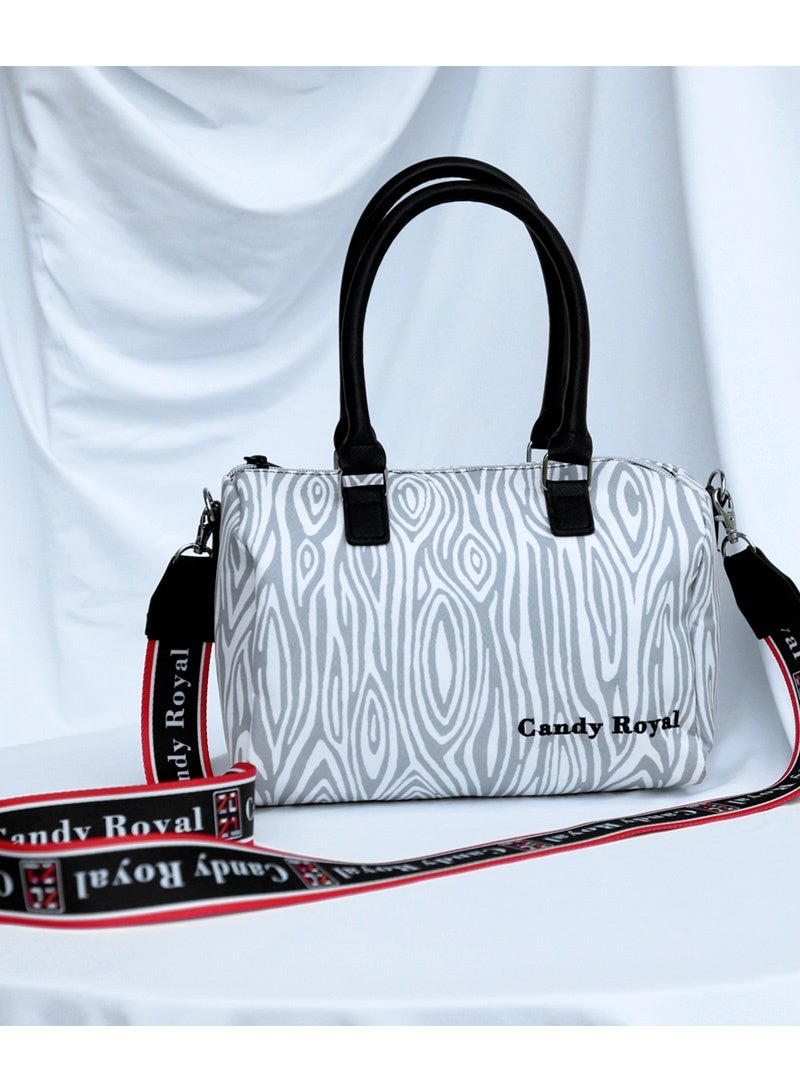 CANDY ROYAL Simple Handbag, Convenient Shoulder Bag, Makeup Storage Bag, Portable Shoulder Messenger Bag, Waterproof Surface 25*16*16cm  - Image 3