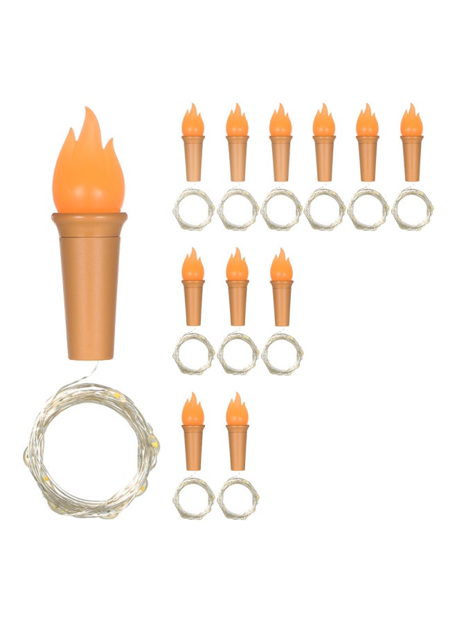 Loquat 21-LED Copper Wire String Light White 2meter - Image 1