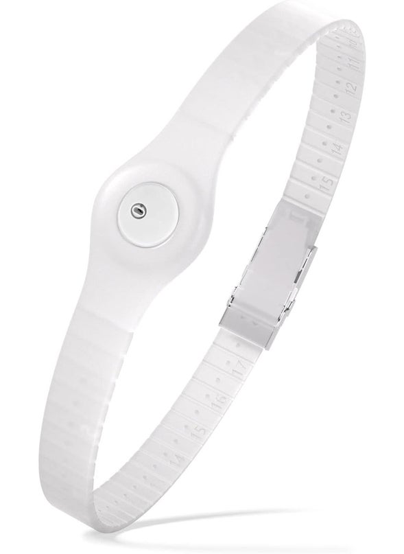 Divoti CGM Continuous Glucose Monitor Sensor Cover Armband Compatible with Freestyle Libre 3, Trim-to-fit Adjustability- Transparent