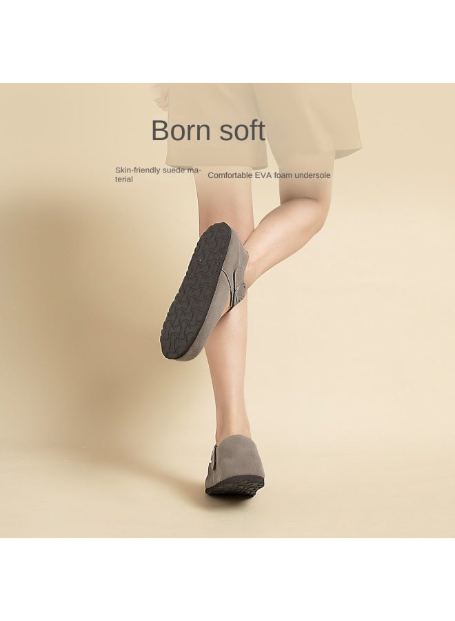 Comely أحذية ماري جان النسائية من بيركنستوك بأسلوب مايارد، أحذية كاجوال ربيعية، أحذية مسطحة متعددة الاستخدامات - Image 4