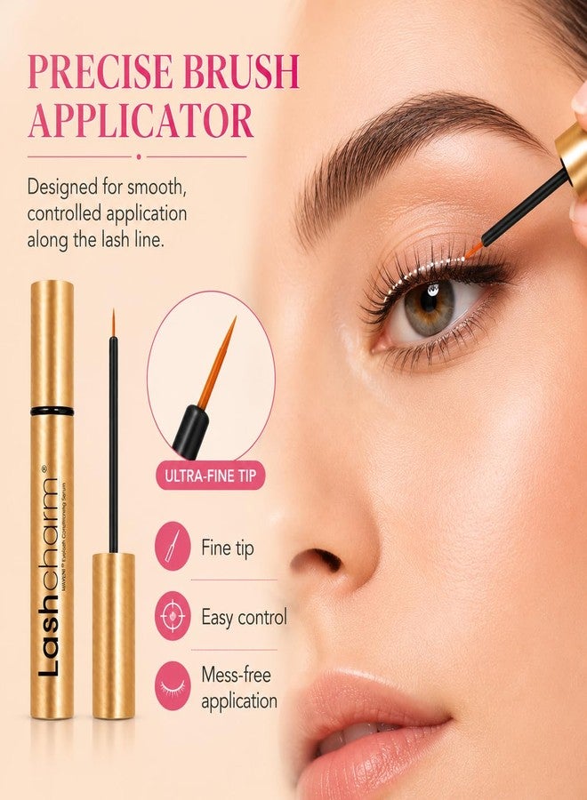 MAVENI Lash Enhancing Serum, Eyelash Conditioning Serum for Longer-Looking, Fuller-Looking Lashes, Daily Lash Care for Thin, Sparse & Fragile Lashes, Safe for Sensitive Eyes (0.17 Fl Oz - Image 4