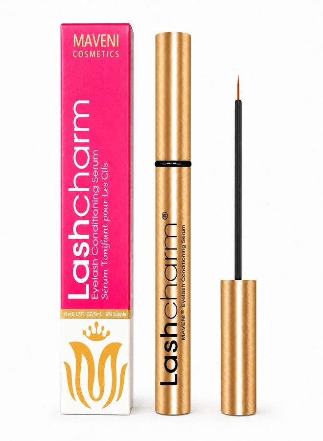 MAVENI Lash Enhancing Serum, Eyelash Conditioning Serum for Longer-Looking, Fuller-Looking Lashes, Daily Lash Care for Thin, Sparse & Fragile Lashes, Safe for Sensitive Eyes (0.17 Fl Oz - Image 1