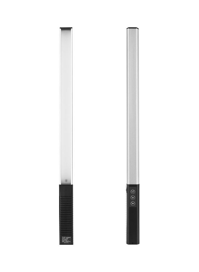 NIBEMINENT Handhled LED Light Stick Dimmable Bi-Colour with Remote Carry Bag Multicolor 