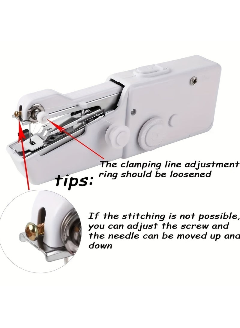 Compact Handheld Sewing Machine - Portable Quick Stitch Tool - Image 4