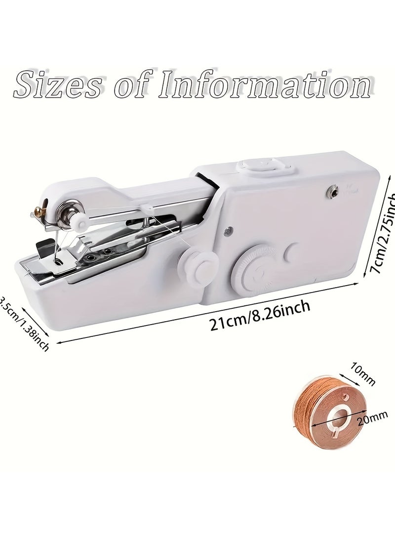 Compact Handheld Sewing Machine - Portable Quick Stitch Tool - Image 5