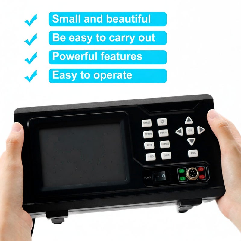 Portable Low Resistance Tester: Black UK Plug, High Accuracy Stable DC Operation - Clear Backlit LCD Display, Milliohm Meter for Electronics Electrical Maintenance Automotive Research - Image 5