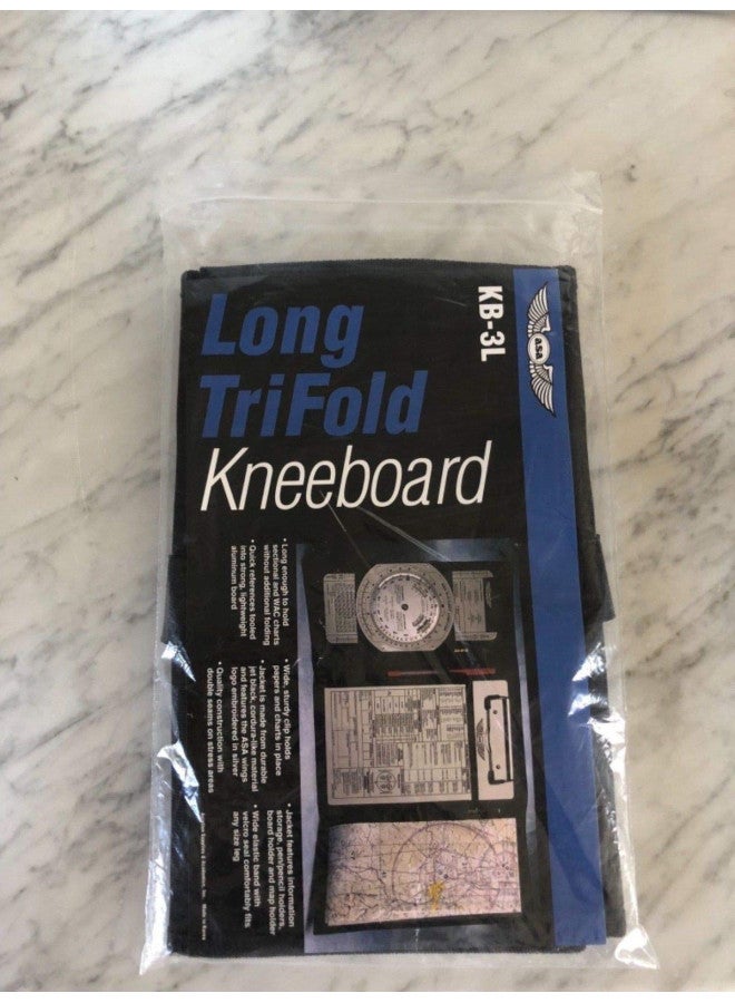 ASA Long VFR TriFold Kneeboard - KB-3L - Image 1