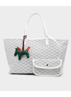 Generic Printed Shopper Tote White Pendants Random  - Image 2