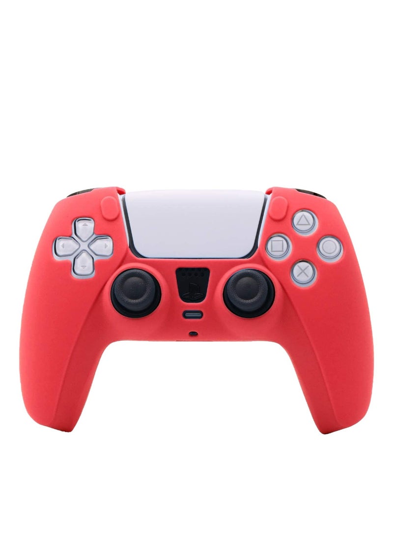 DOBE - DOBE PS5 Dualsense Controller Silicone Case - Red - Image 1
