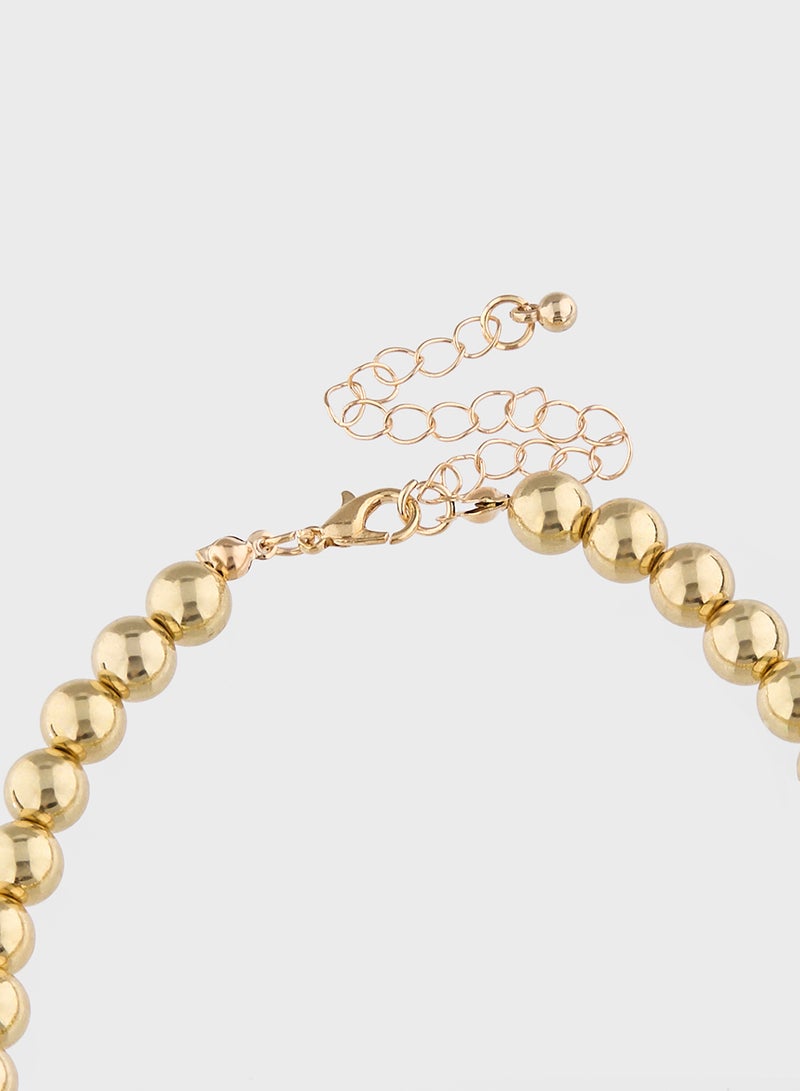 ELLA Molten Short Necklace  - Image 3