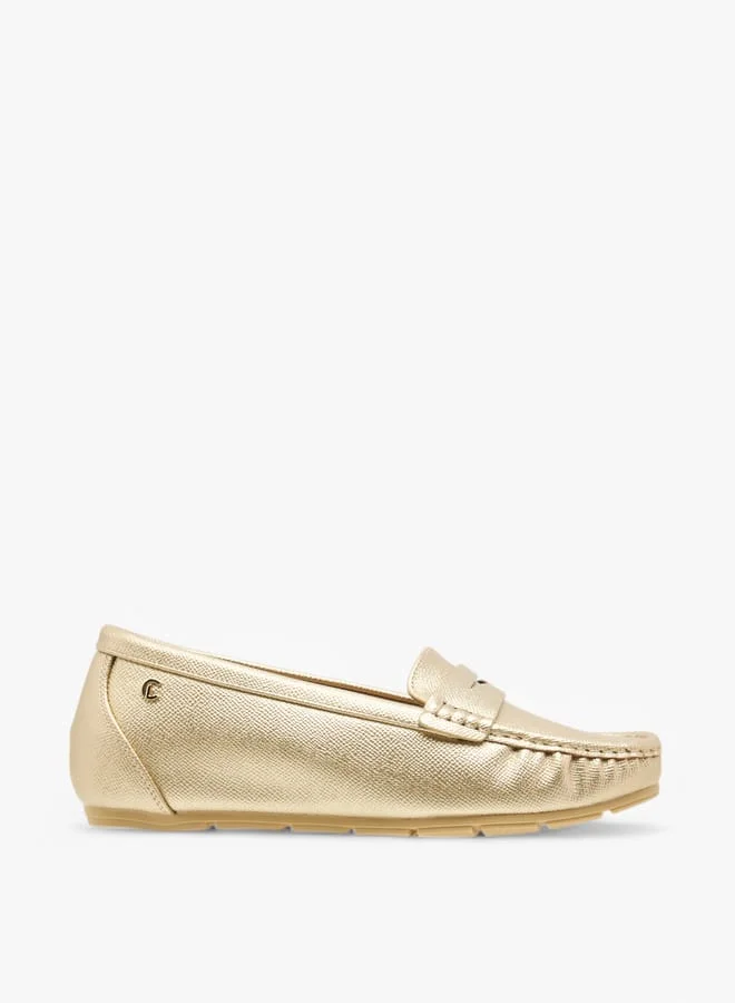 Le Confort Women Textured Slip-On Loafers