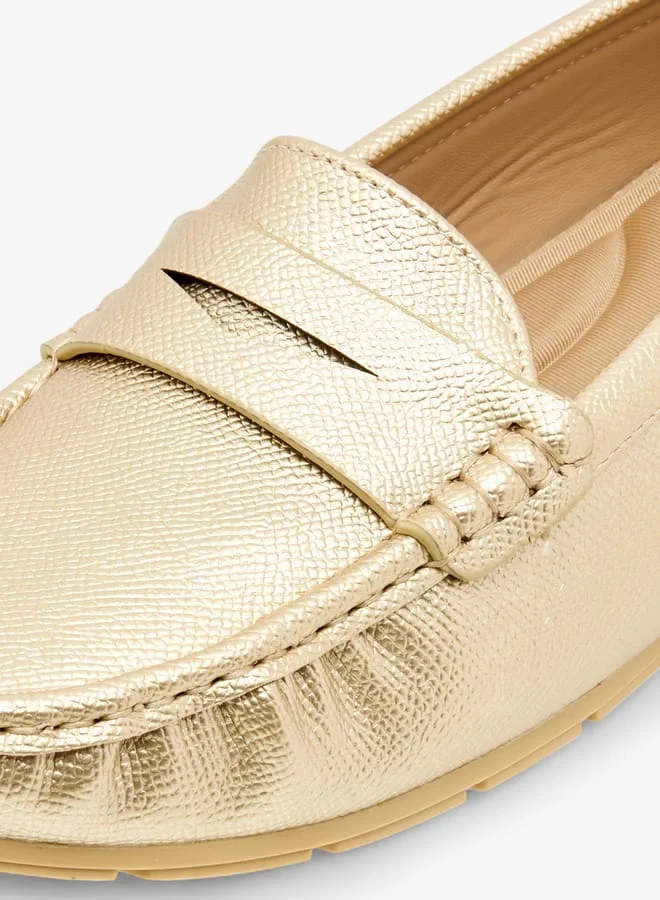 Le Confort Women Textured Slip-On Loafers