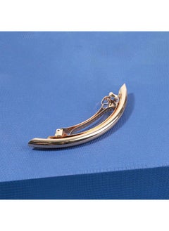 Yheakne Tube Bar Hair Clip Barrette Gold Tube Hair Barrette Clamp Minimal Metal Hair Barrette Clips Decorative Hair Accessories For Women And Girls (Gold)  - Image 4