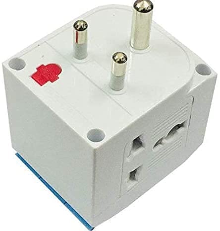 MEXONIC 3 Way Socket Plug Adapter Universal Input with Individual Switches and Led Indicator 10 Amps Accepts Round Flat Plugs Converter Extension Board Cords 3 Multiplug Home Pin TravelPack of 01 - Image 5