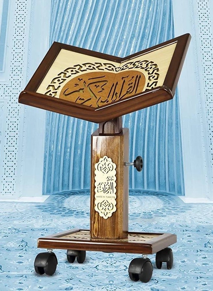 ريبنيو حامل القران الكريم محفور بالليزر حجم صغير006 - Image 2