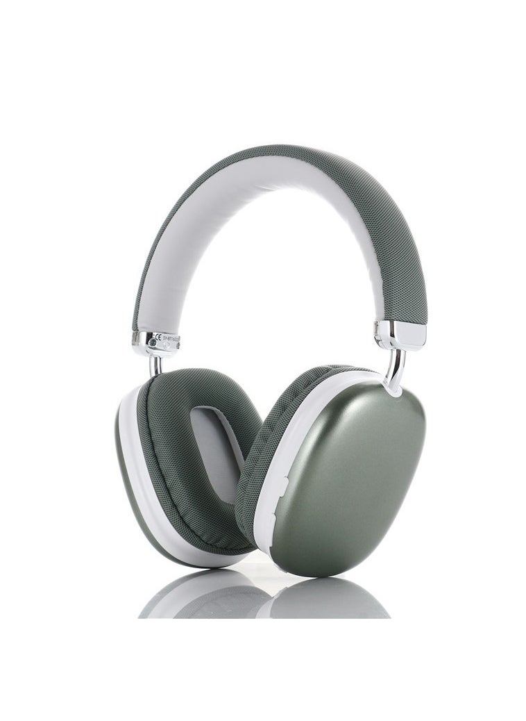 GULFLINK SY-BT1632 Wireless Headphone Gaming Headset Foldable Bluetooth Earphones Green  - Image 1