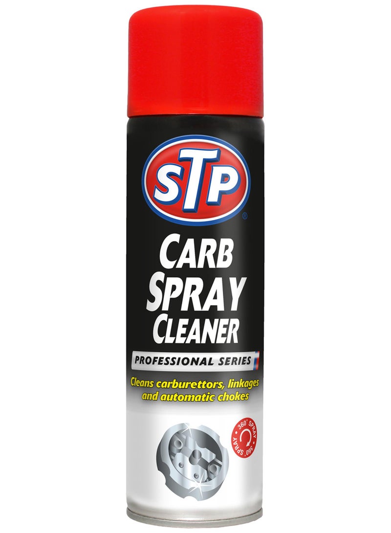 STP Professional Carb Spray Cleaner 500ml, Cleans Curburettors, Linkages, And Automatic Chokes, 1 Piece - Image 1