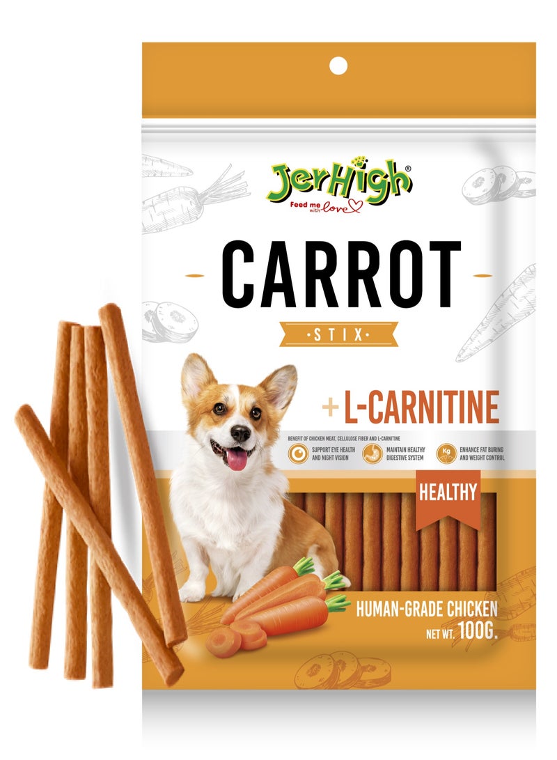 Jerhigh Carrot Stix +Carnitine Healthy Stix Dog 100 G - Image 2